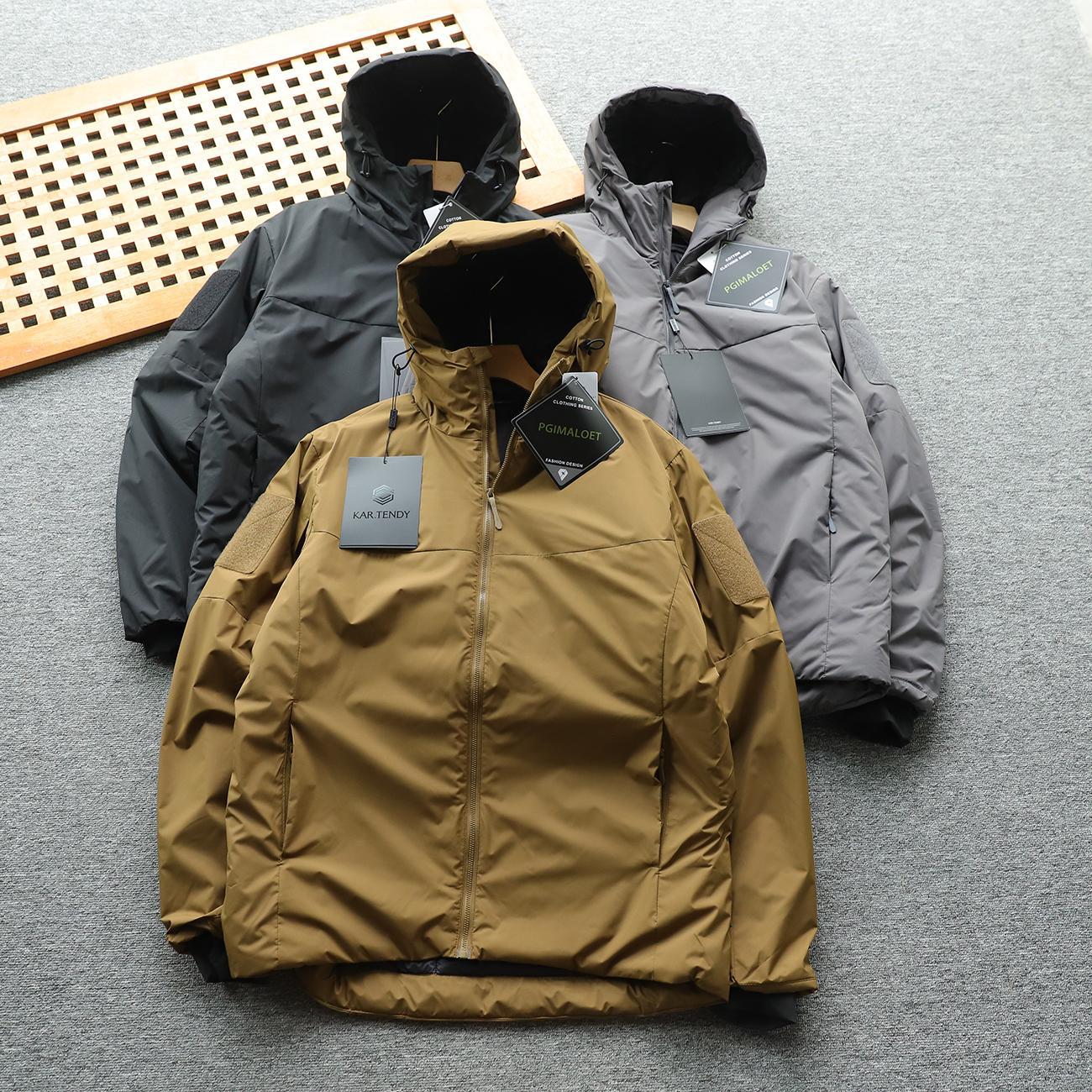 平替飞禽轻量化啊瞳木蓄热保暖秋冬户外防风防泼水冲锋棉服棉衣男