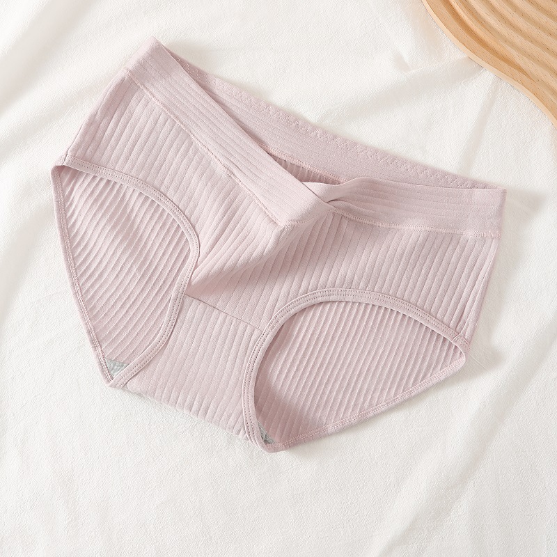 Ropa interior de mujer embarazada entrepierna antibacteriana de algodón puro embarazo temprano, medio y tardío más tamaño bajo cintura vientre zapatillas ropa interior de verano para mujeres