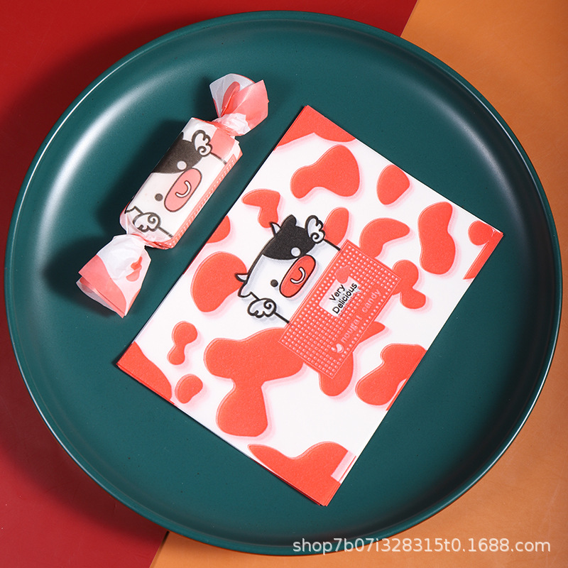 Papel de embalaje de papel de turrón embalaje de papel de caramelo embalaje de papel de turrón papel de caramelo de arroz glutinoso 100 piezas