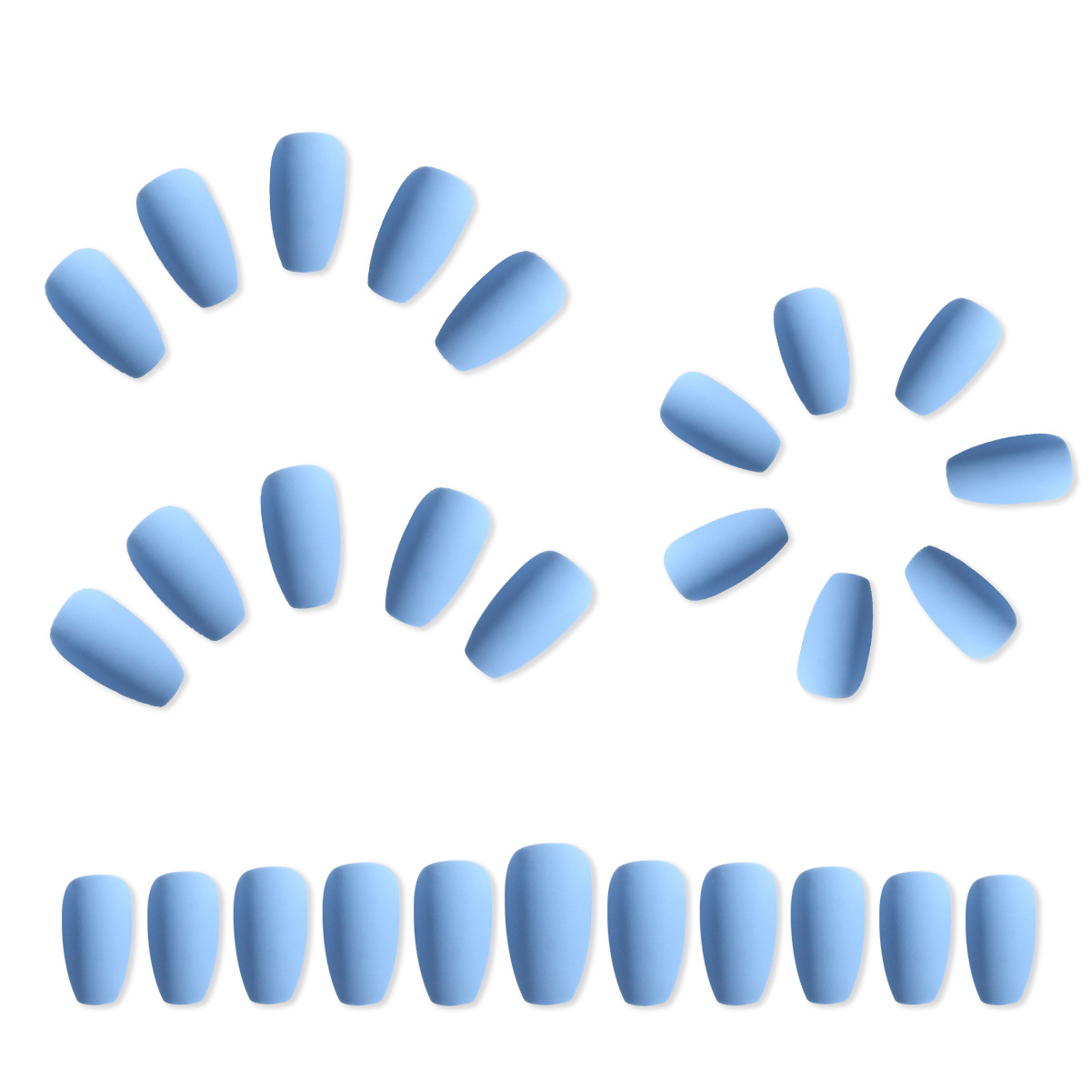 Use uñas 2022 verano nuevo parche de uñas pieza de belleza de uñas de alto grado en línea popular producto terminado longitud media corta