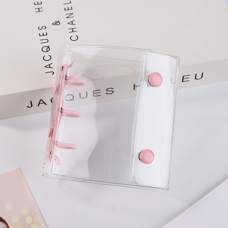 Explosiones transfronterizas a8m5 color transparente libro de cuadros de pvc libro de cuadros de fotos pegatinas de álbumes de fotos almacenar tarjetas