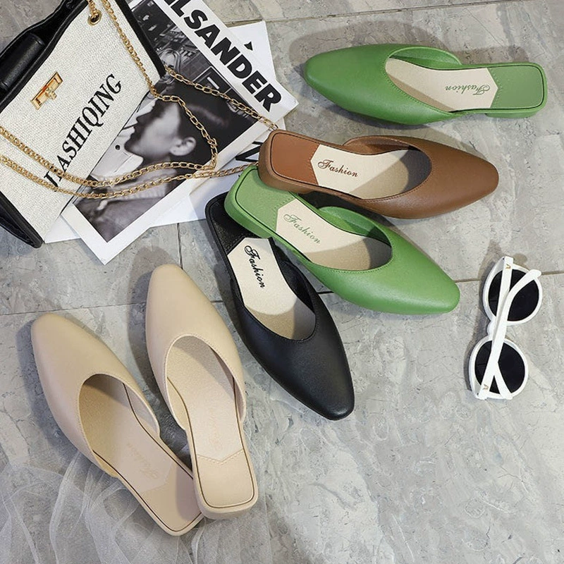 Summer bag, slide, slippers, footwear pointy toe, internet celebrity