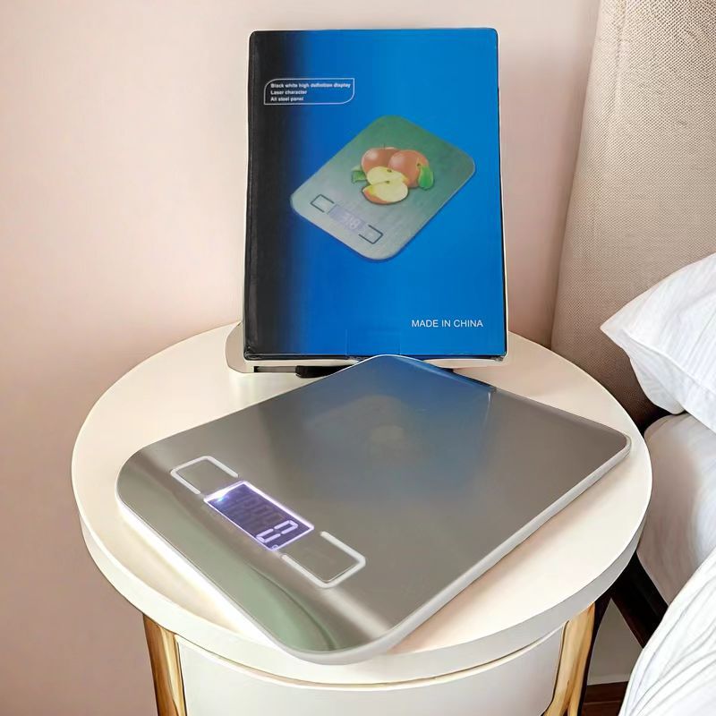 ステンレスキッチン秤家庭用電子秤小型コーヒーグラム秤バックライトlcdディスプレイ食品は焙煎秤と呼ばれている|undefined