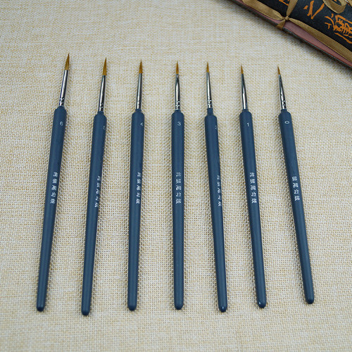 Cross-border nail art hook line pen Langhao material Chinese painting art watercolor pen manufacturer wholesale brush oil painting special pen