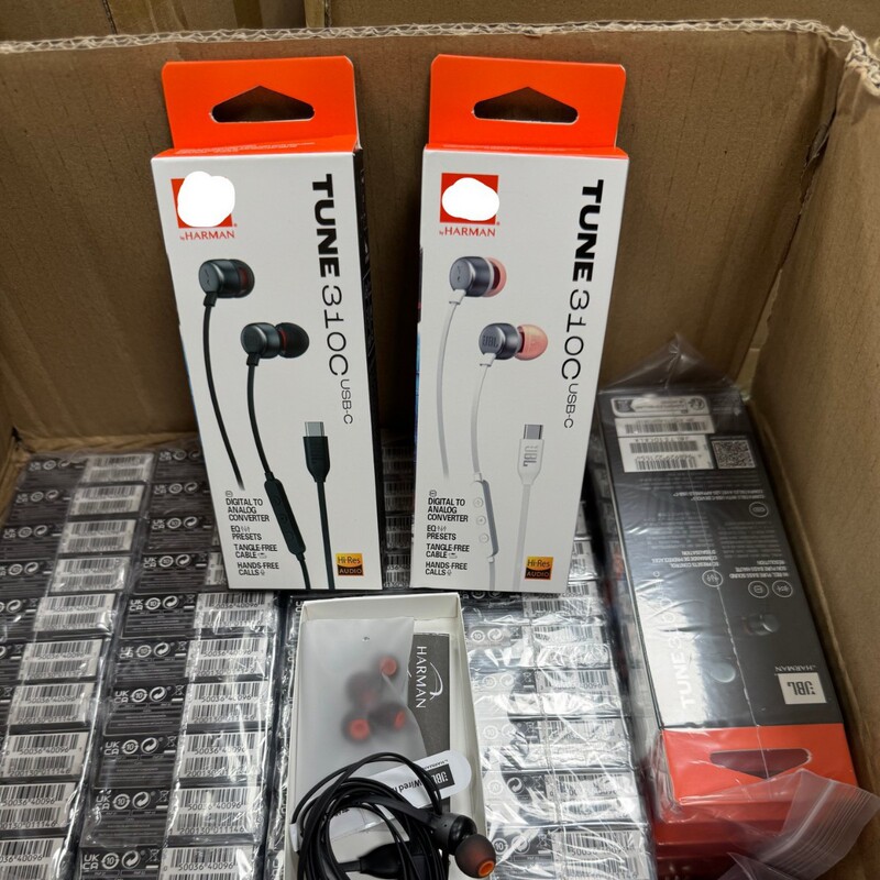 跨境专供TUNE T310C重低音Type-C耳机入耳式调音线控带麦手机耳机|undefined