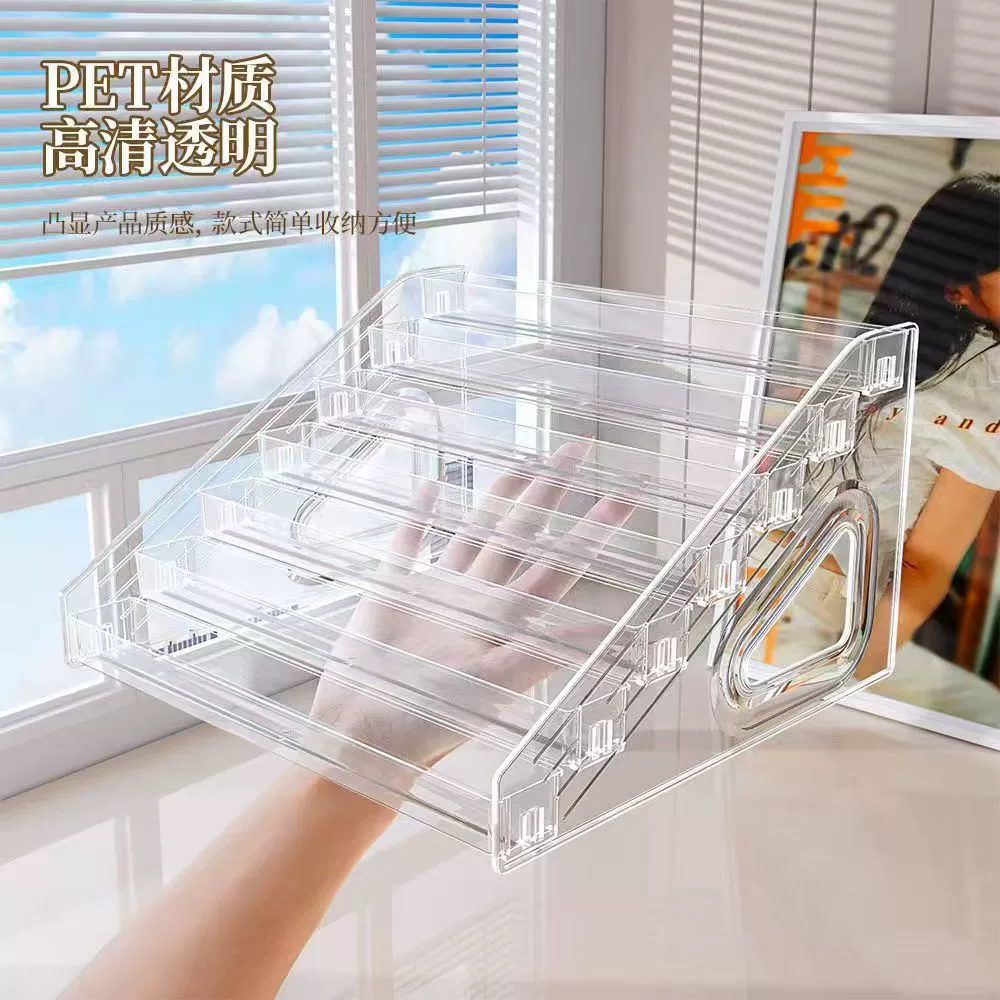 Прозрачный лестничный маленький подставка для украшения