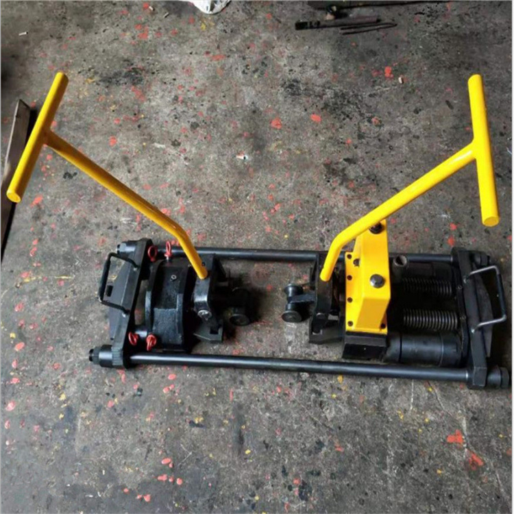 En stock ajustador hidráulico de la costura del carril operación simple