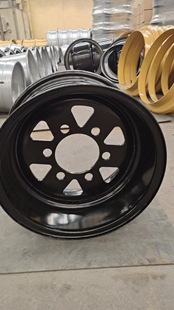 Factory Direct sales no middleman 11*20 steel rim wheel hub fit tire climbing car trailer