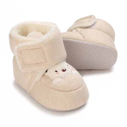 Baby shoes Winter thick warm cotton shoes for men and women baby front shoes 0-1 years old