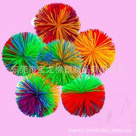 厂家直销橡筋球橡筋沙包球毽子球 硅胶丝球拉丝球