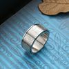 Ring stainless steel, brand accessory, does not fade