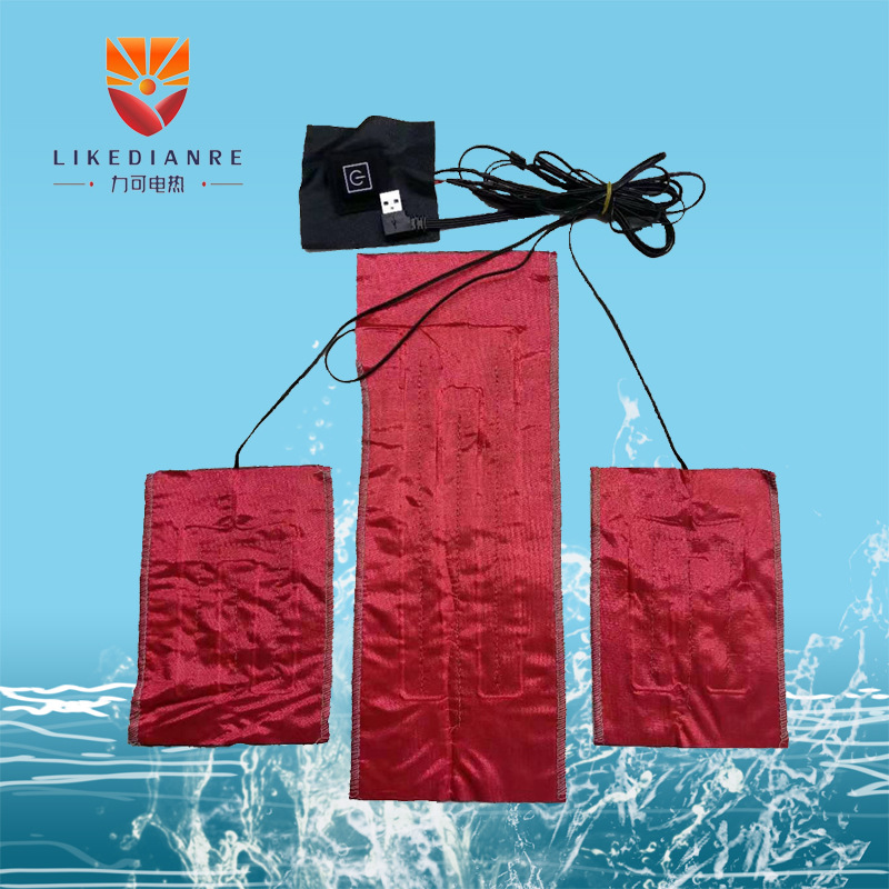 Manufactor wholesale new pattern Heater Sewing Hemming 5V Fleece waterproof carbon fibre Fever tablets customized