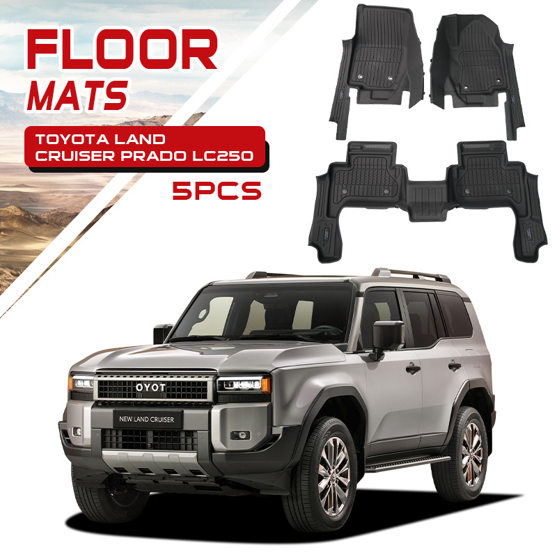 Aplicable Toyota Prado Overbearing Land Cruiser Lc250 Lc300 Lc200 Lc100 almohadillas especiales para los pies
