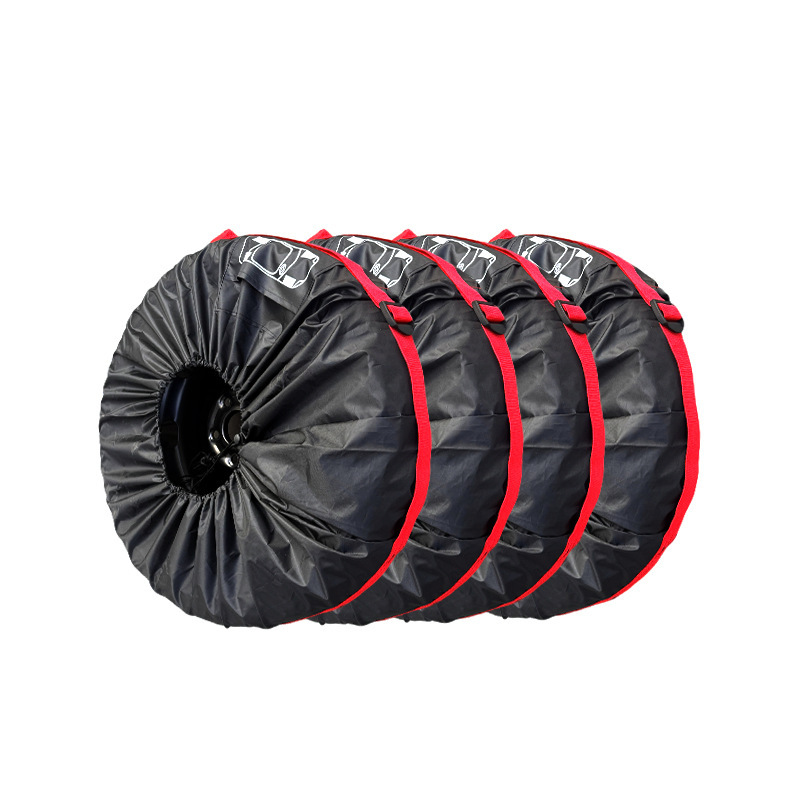 Cross-Border Popular Car Tire Cover, Dust-Proof and Dirt-Resistant, Pull-Out Type Car Cover, Car Accessories Protective Cover Wholesale