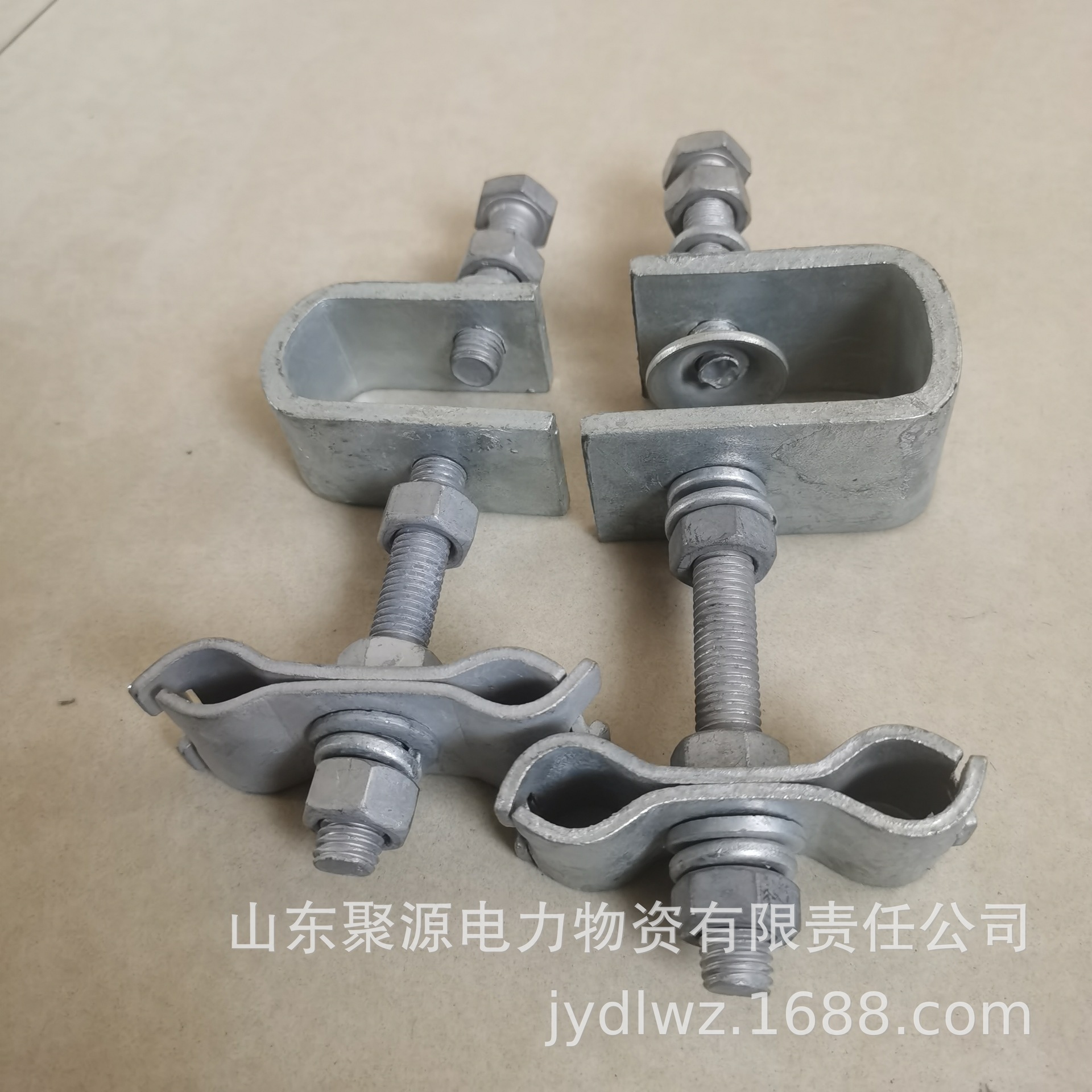 热镀锌塔用引下线夹 铠装光缆用光缆夹具 电力金具厂家批发