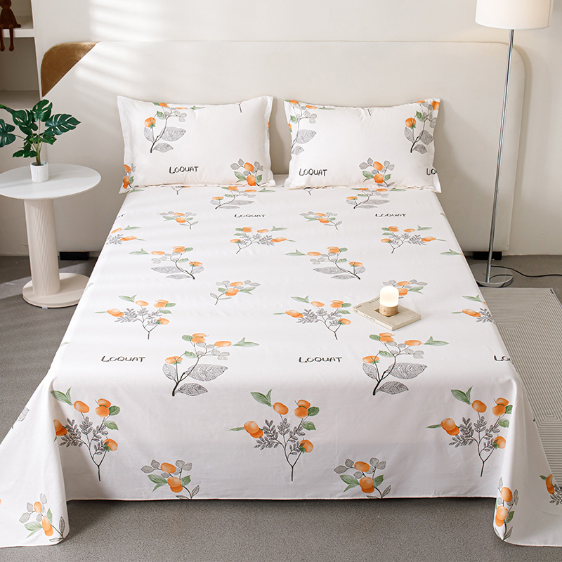 100% algodón sábanas dormitorio de estudiantes cubierta de cama individual niños de verano una sola pieza engrosada edredón al por mayor image 28