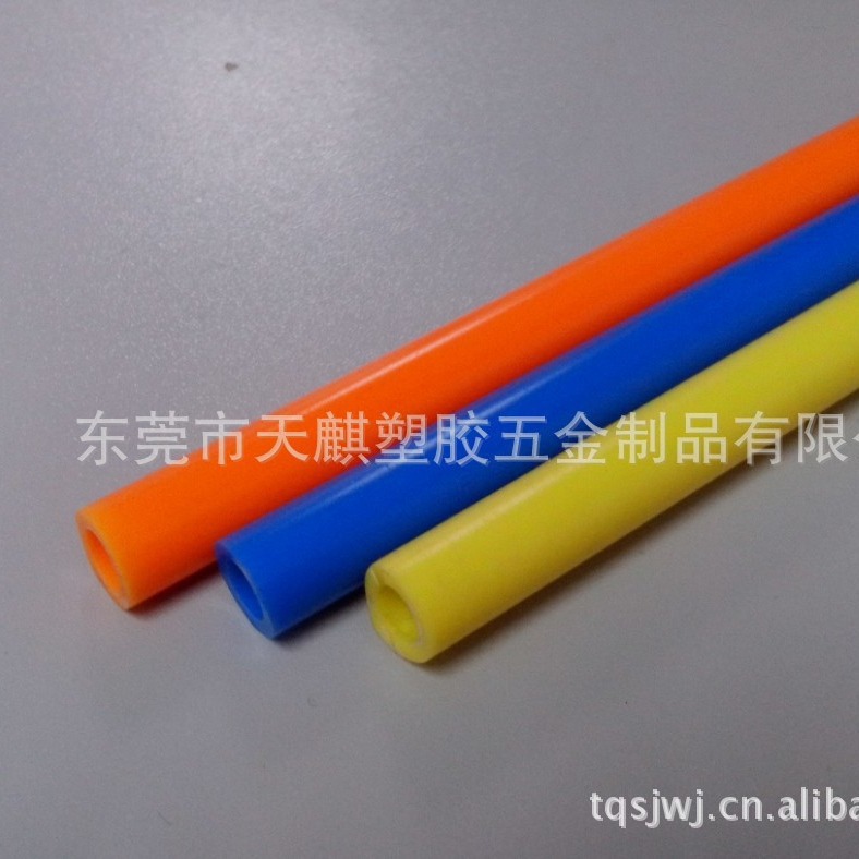 厂家挤出加工塑料彩色pp管圆形PP胶管异形PP胶条HDPE型材