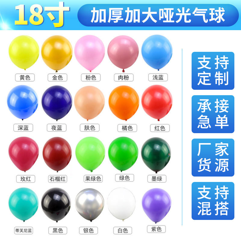 Matte balloon