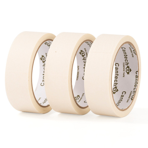 Wholesale White Masking Tape for Decorative Spray Painting, Masking Film for Art & Craft, and Single-Sided Color-Blocking Tapes