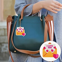 E 63129 Diamond painting keychain blind box ��ʯ��Կ�׿�ä��