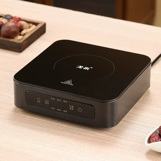 新款戈米电陶炉小型煮茶器1600W大功率智能电陶炉带散热风扇