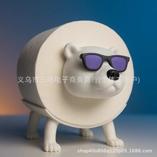 ����F؛ Toilet Paper Holder with Sunglasses ��ī�R�Ď�����