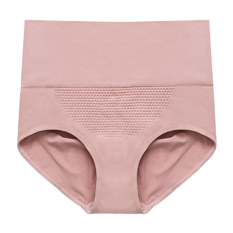Gran ropa interior roja para la celebración de la boda en el año de nacimiento sin costuras cintura alta panal vientre contracción y calentamiento del vientre entrepierna de ropa interior de algodón puro Mujer antibacteriana