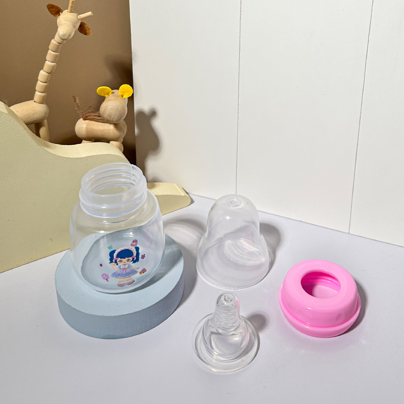 Biberón Anticaídas para Recién Nacidos 60ml de Polipropileno para 0-6 Meses image 5