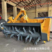 加重后桥灰土拌合机合金刀头三七灰拌和机乡村修路专用路拌机
