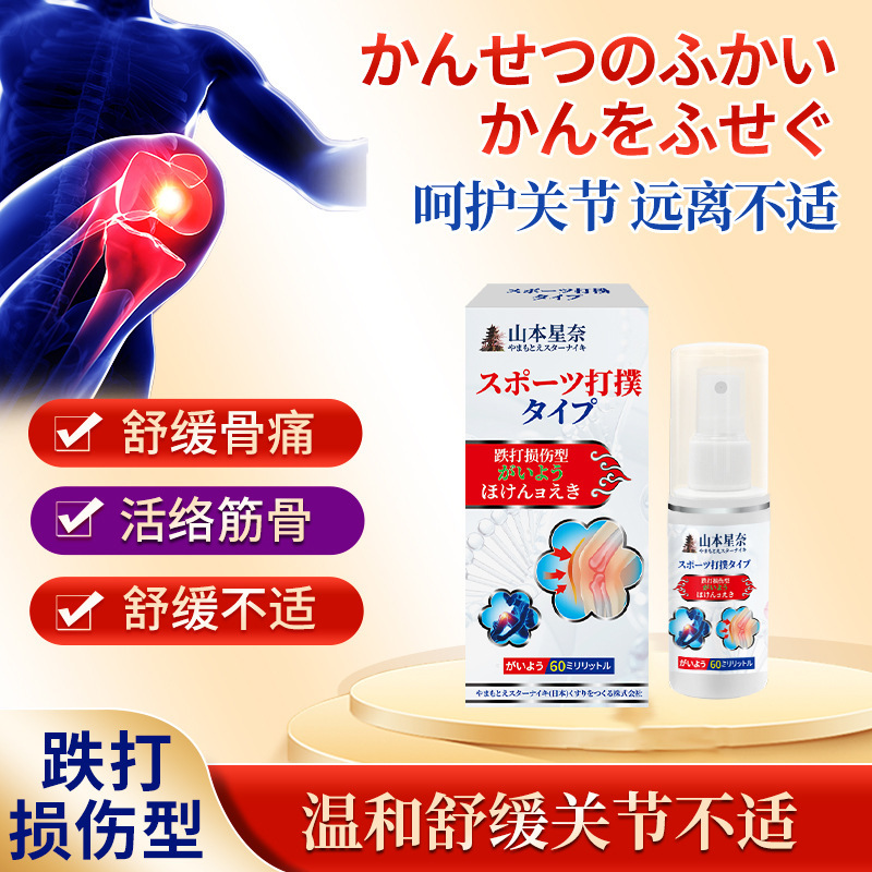 山本星奈転倒損傷型保健液転倒捻挫四肢しびれ関節痛外用看護スプレー|undefined