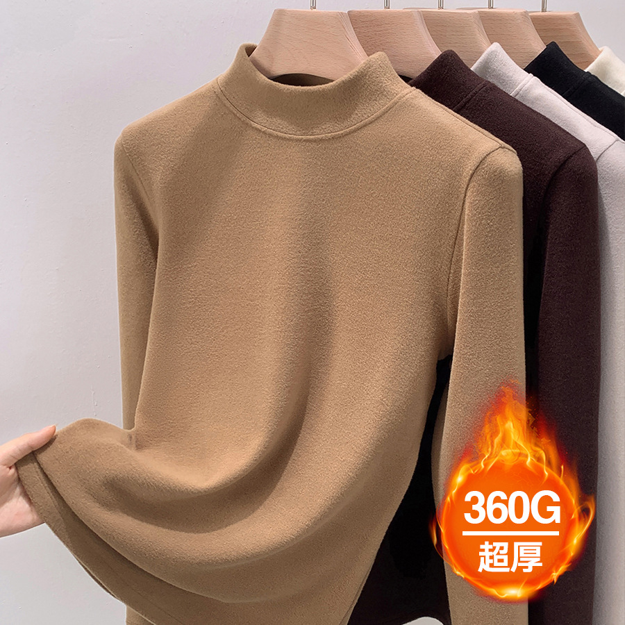 카키색 차이나 칼라 [업그레이드 두께 극세사 기모]