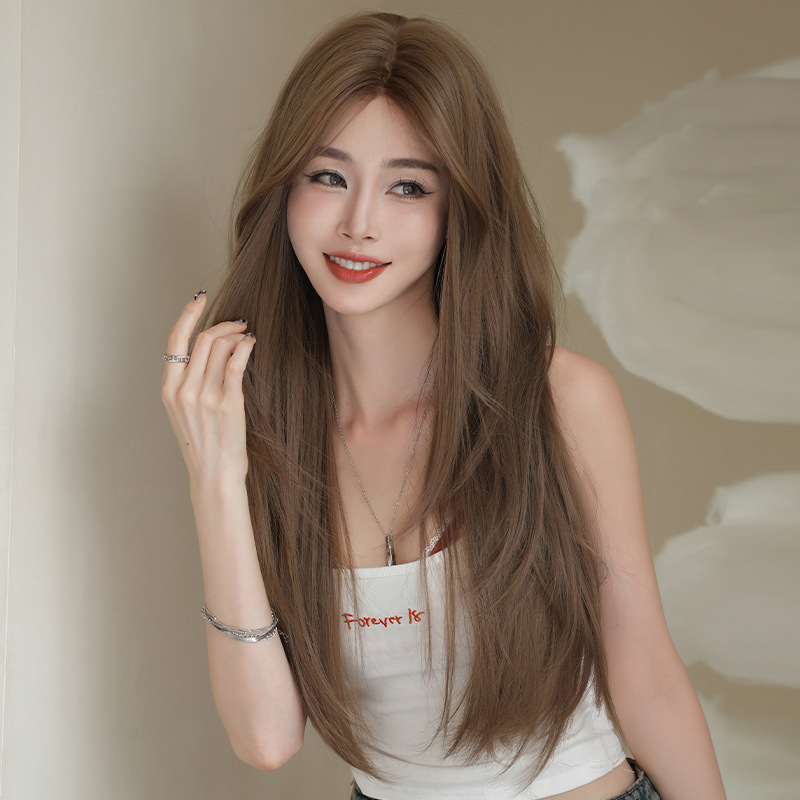 wig with hair parting
