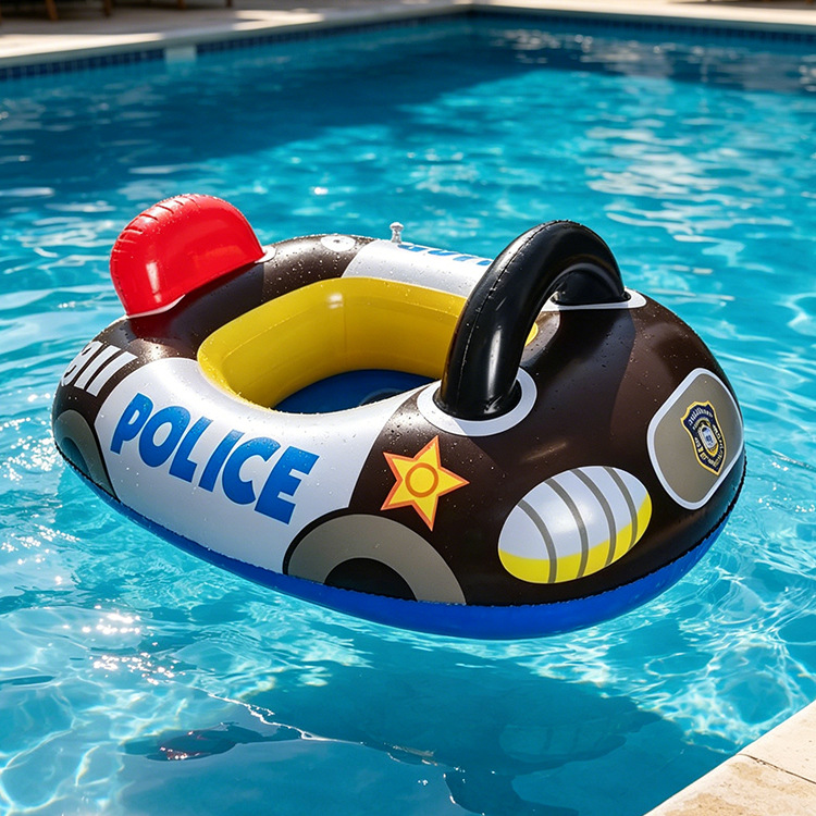 Anillo de natación infláble para niños pequeños barcos de agua para bebés embarcaciones de agua engrosado PVC asiento de niños PVC ecológico image 13