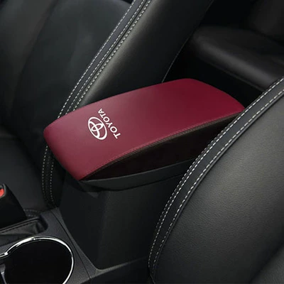 Case Leather Cover Ralink Double | Sürətlər qutusu və əl tormozu başlıqları - wine-red-spell-black-logo