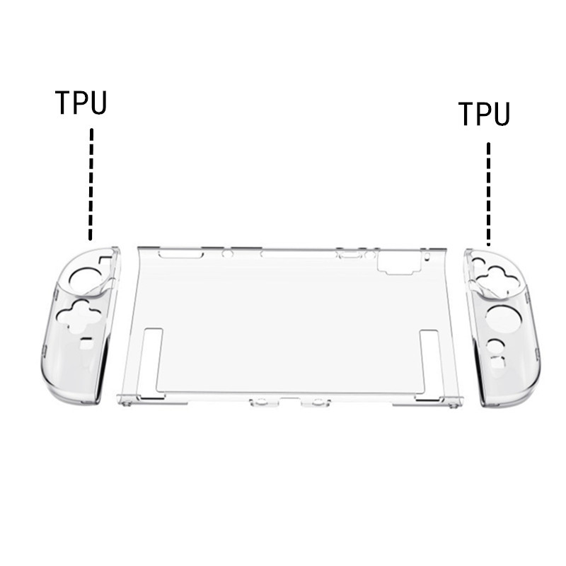 Carcasa protectora transparente de segunda generación para Nintendo Switch 2 Crystal Shell 2025, nueva.