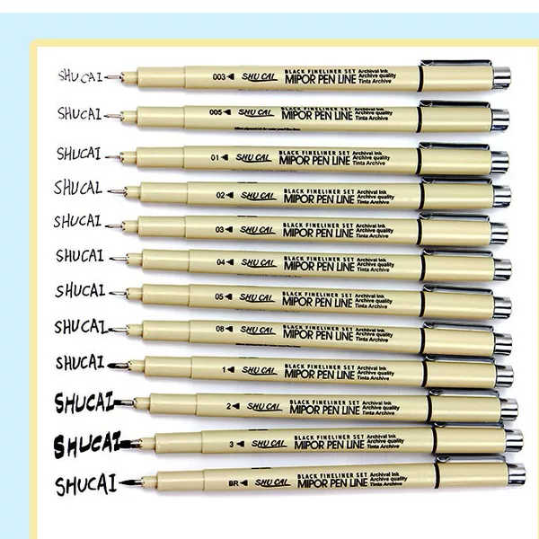 Hook Line Needle Pen Set Art Animation Hand-Painted Drawing Sketch Pen Student Waterproof Sketch Special Pen Single
