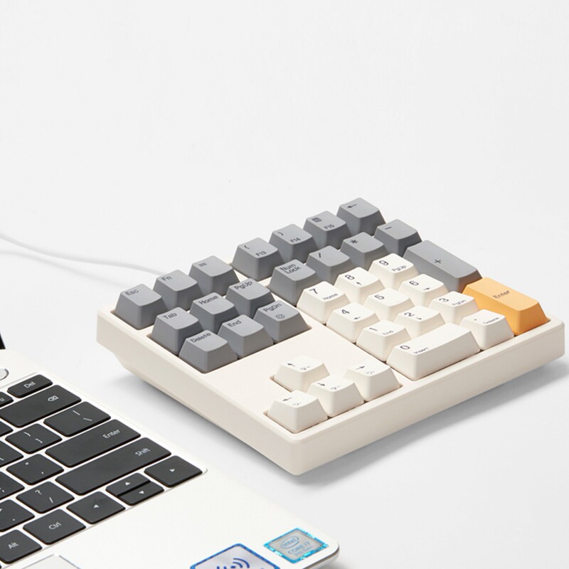 Magic Egg MF34 key mechanical numeric keypad QMK VIA custom RGB plug-in shaft computer External Magic Egg MF34 key mechanical numeric keypad QMK VIA custom RGB plug-in shaft computer External