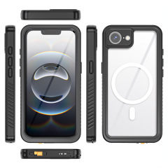 防水保護カバーはアップルiPhone16e防水ケースIP68屋外転倒防止磁気吸引携帯カバーに適している