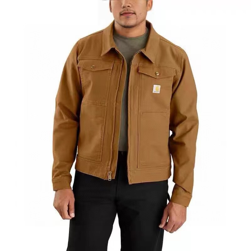 Cross-Border Dropshipping Carhartt Carhartt Spring & Fall Thin American Casual Lapel Canvas Work Jacket