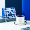 【Klein Blue】-Once Cup Color Box-Inner Blue and Outer White