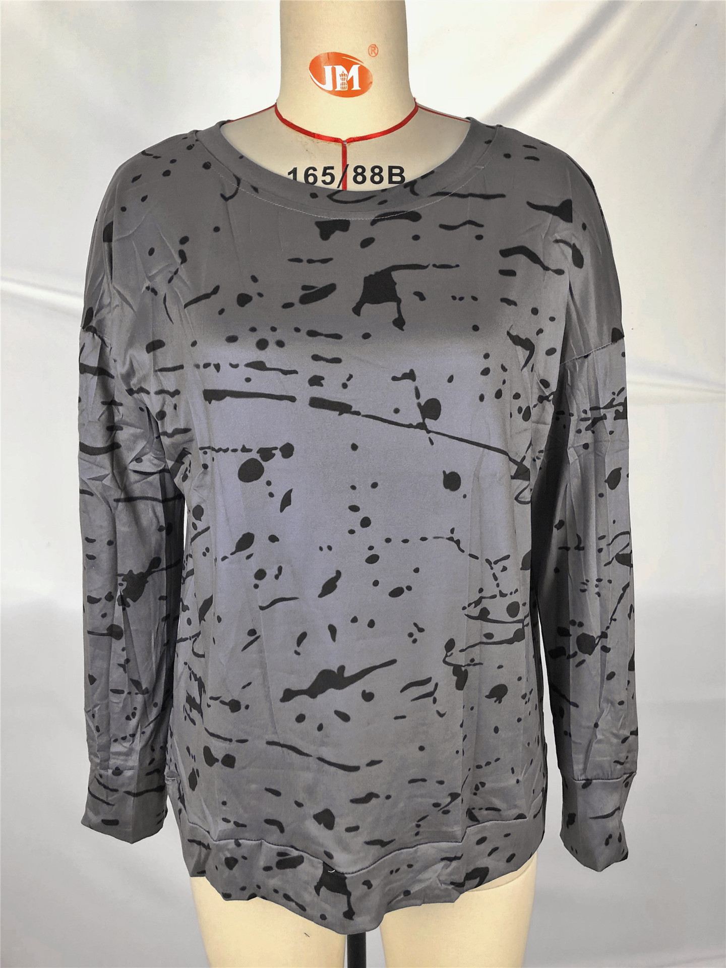 Stylish Graffiti Print Sweatshirt
