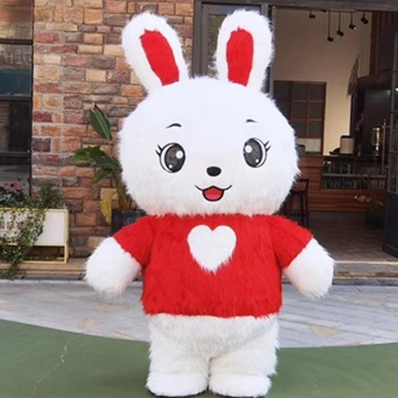White plush rabbit