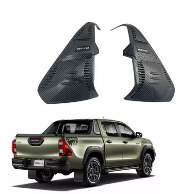 Suitable for Toyota Hilux Hilux Revo 2020 Model Tail Light Frame Tail Light Cover Decorative Sticker (Light frame)