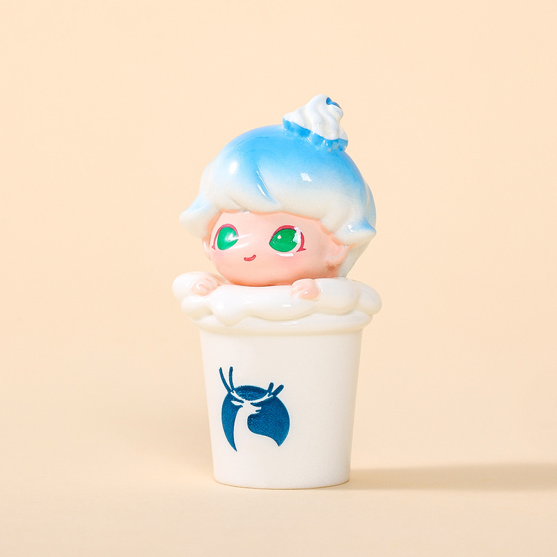 かわいい Diddy ミルクティーカップかわいい人形デスクトップ装飾品 diy キーホルダーアクセサリートレンディな人形ブラインドバッグ卸売|undefined