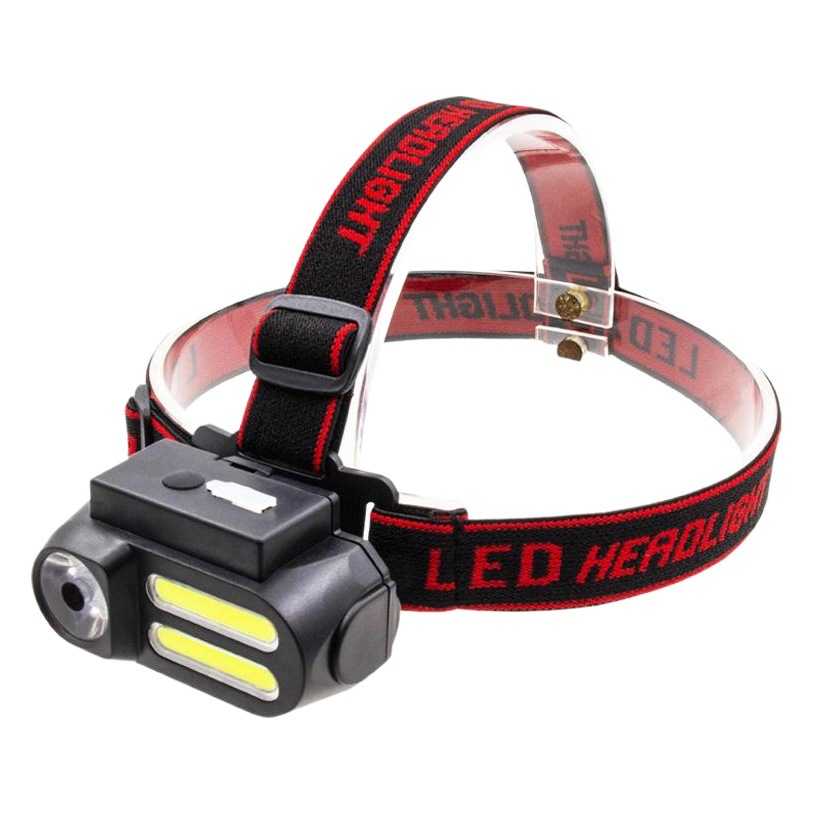 Fábrica al por mayor USB faro recargable 2COB + XPE al aire libre Faro de emergencia 18650 lámpara de iluminación multifunción