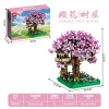 [Pink Small 15.5*12*12.5cm] Sakura Tree House