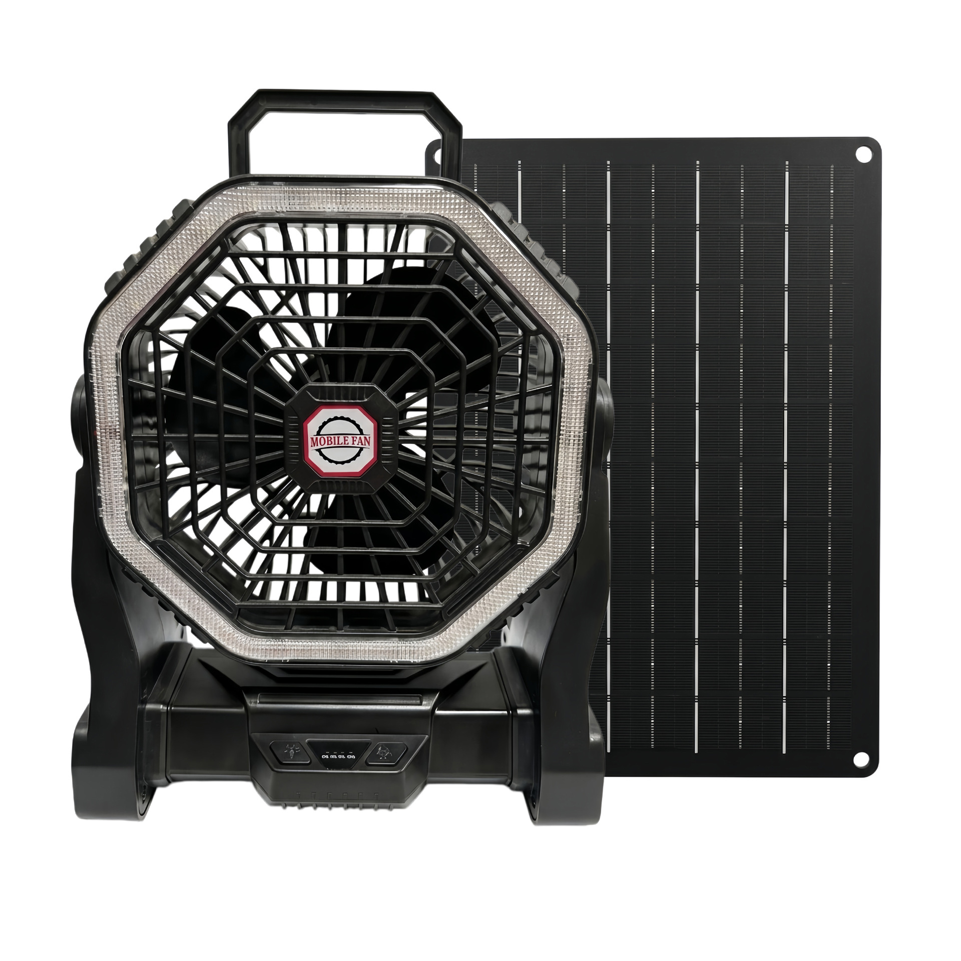 Negro R18 con panel fotovoltaico
