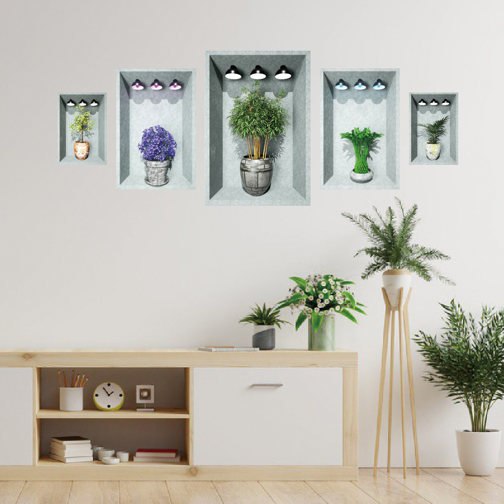 JS-N1129 创意3D立体假窗户