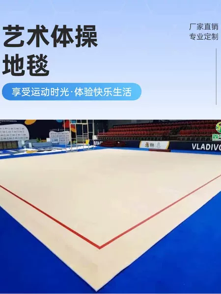 Artistic Gymnastics Carpet, Free Gymnastics Mat, Cheerleading, Aerobics, Martial Arts Routine, Dance Technique Mat, Stage Carpet