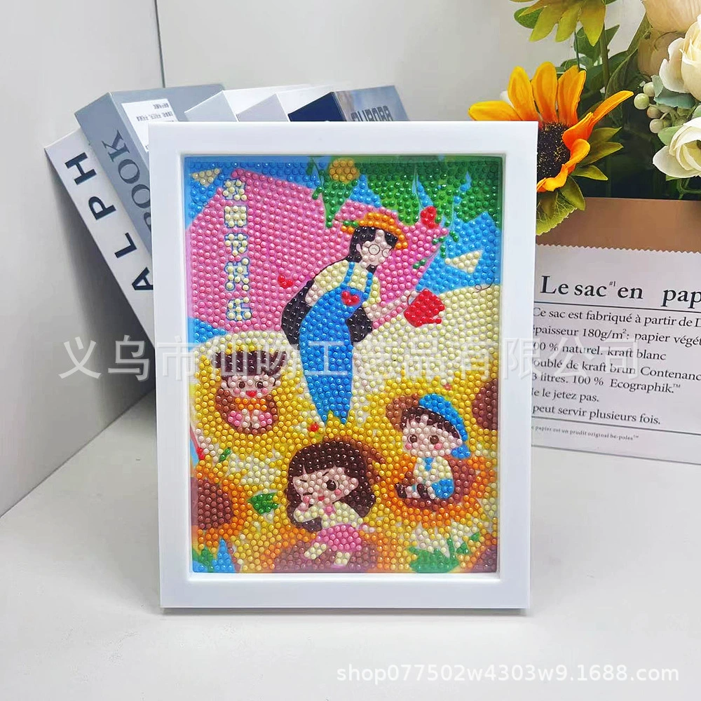 Набор для алмазной живописи Sanrio Kuromi, 17×22 см пластиковая рамка, набор для творчества DIY для детей